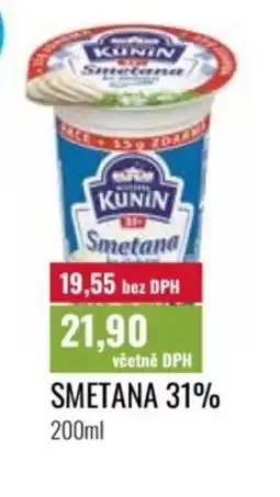 Ratio Smetana 31% nabídka