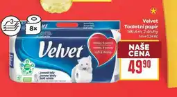 Billa Velvet Toaletní papír 146,4 m nabídka