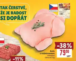 Billa Kuře s rodokmenem chlazené cena za nabídka