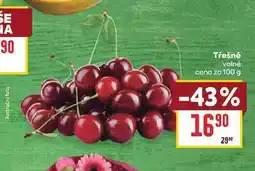 Billa Třešně volné cena za nabídka