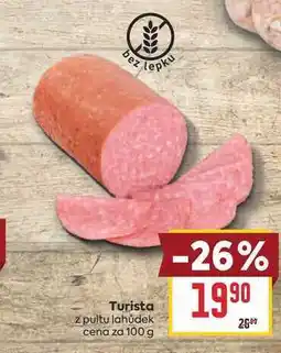 Billa Turista z pultu lahůdek cena za nabídka