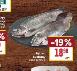 Billa Pstruh kuchaný cena za nabídka