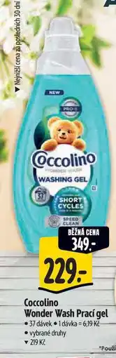 Albert Coccolino Wonder Wash Prací gel 37 dávek nabídka