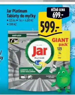 Albert Jar Platinum Tablety do myčky 125 ks nabídka