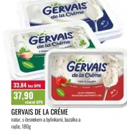 Ratio Gervais de la créme nabídka