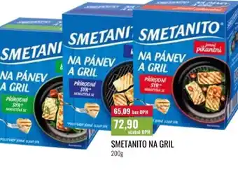 Ratio Smetanito na gril nabídka