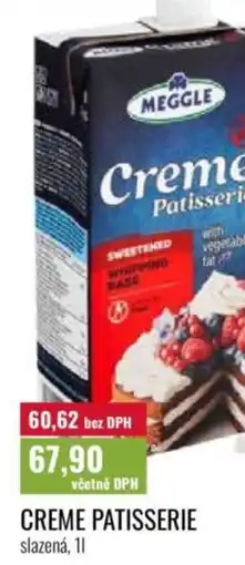 Ratio Meggle Creme patisserie nabídka