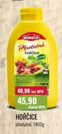 Ratio Hořčice plnotučná nabídka