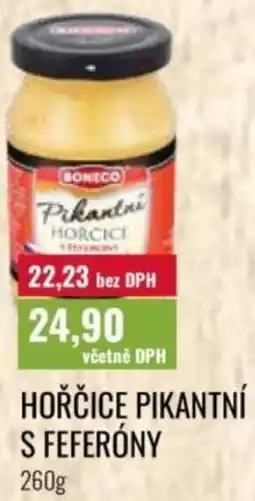Ratio Hořčice pikantní s feferony nabídka