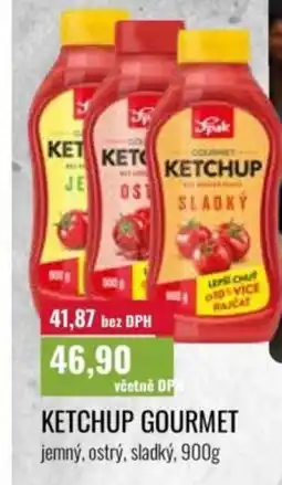 Ratio Spak Ketchup gourmet nabídka