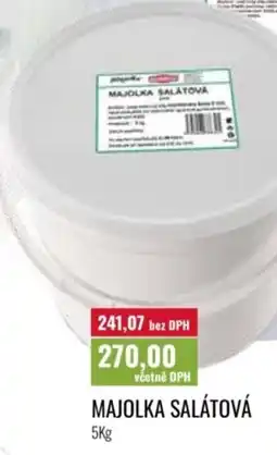 Ratio Majolka salátová nabídka