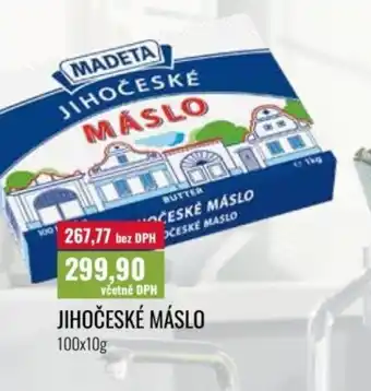 Ratio Madeta Jihočeské maslo nabídka