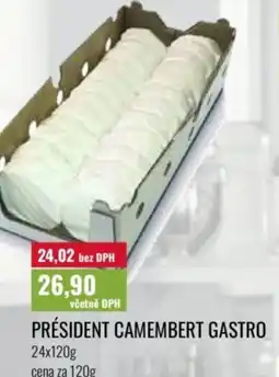 Ratio Président camembert gastro nabídka