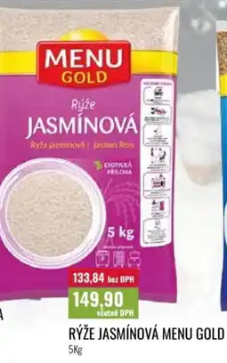 Ratio Rýže jasmínová menu gold nabídka