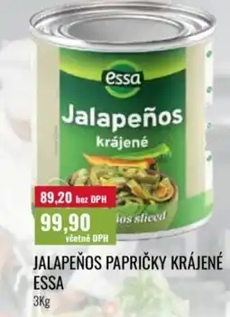 Ratio Jalapeños papričky krájené essa nabídka