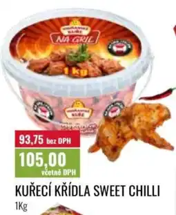 Ratio Kuřecí křídla sweet chilli nabídka
