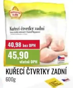 Ratio Kuřecí čtvrtky zadní nabídka