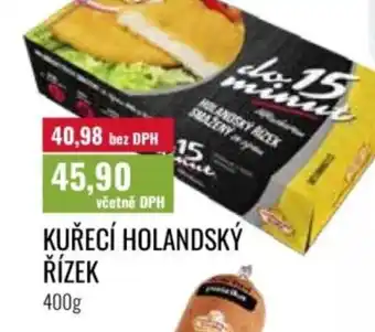 Ratio Kuřecí holandský řízek nabídka
