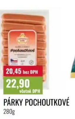 Ratio Párky pochoutkové nabídka