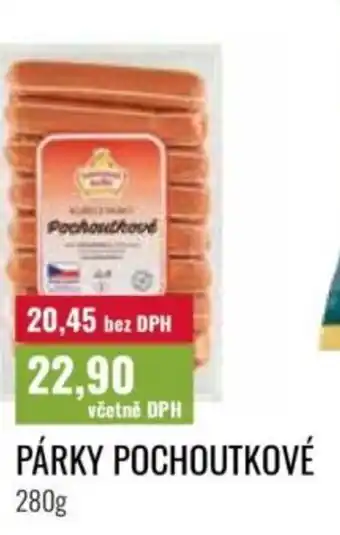 Ratio Párky pochoutkové nabídka