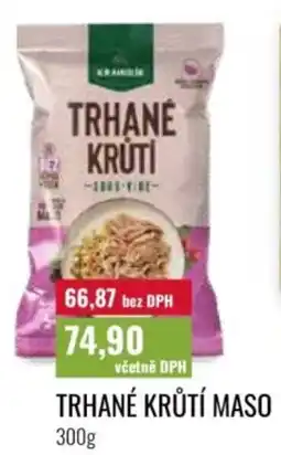 Ratio Trhané krůtí maso nabídka
