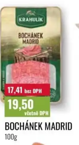 Ratio Bochánek madrid nabídka