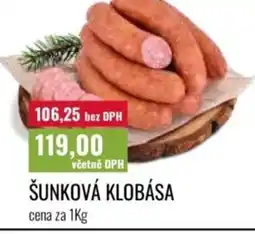 Ratio Šunková klobása nabídka