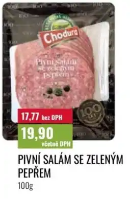 Ratio Pivní salám se zeleným pepřem nabídka