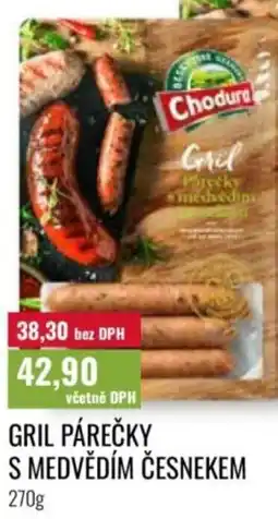 Ratio Gril párečky s medvědím česnekem nabídka