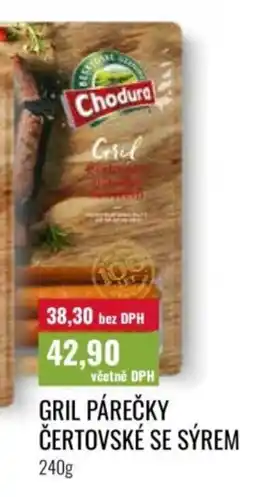 Ratio Gril párečky čertovské se sýrem nabídka