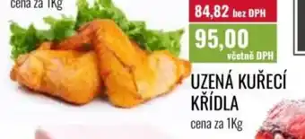 Ratio Uzená kuřecí křídla nabídka