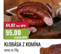 Ratio Klobása z komína nabídka