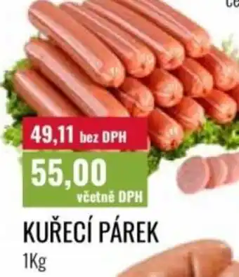 Ratio Kuřecí párek nabídka