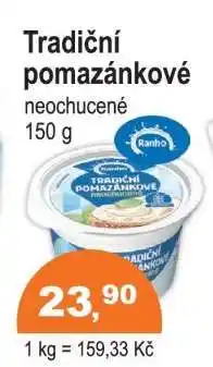 COOP DISKONT Tradiční pomazánkové nabídka