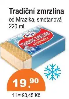 COOP DISKONT TRADIČNÍ ZMRZLINA nabídka