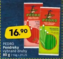 Coop PEDRO Pendrky nabídka
