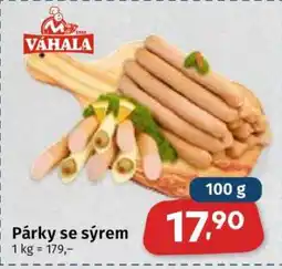 Coop Párky se sýrem nabídka