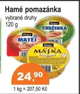 COOP DISKONT HAMÉ POMAZÁNKA nabídka