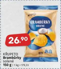 Coop Křupeto brambůrky nabídka