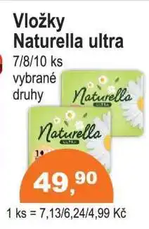 COOP DISKONT VLOŽKY NATURELLA ULTRA nabídka