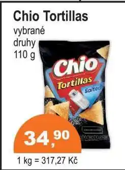 COOP DISKONT CHIO Tortillas nabídka