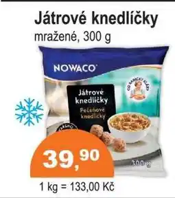 COOP DISKONT Játrové knedlíčky nabídka