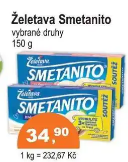 COOP DISKONT Želetava Smetanito nabídka