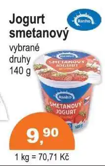 COOP DISKONT JOGURT SMETANOVÝ nabídka