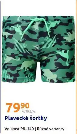 Action Plavecké šortky nabídka