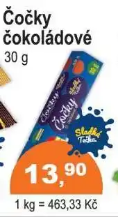 COOP DISKONT ČOČKY ČOKOLÁDOVÉ nabídka