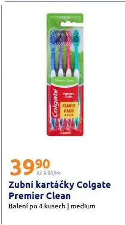 Action Zubní kartáčky Colgate Premier Clean nabídka