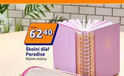 Action Školní diář Paradise nabídka