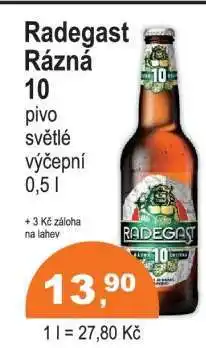 COOP DISKONT Radegast Rázná 10 nabídka