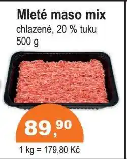 COOP DISKONT Mleté maso mix nabídka